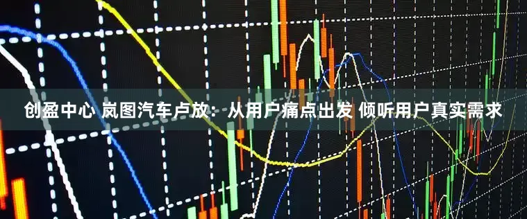 创盈中心 岚图汽车卢放：从用户痛点出发 倾听用户真实需求